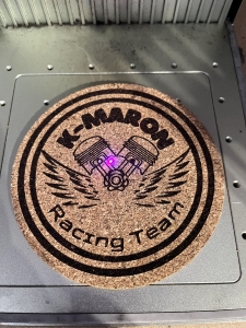 POSAVASOS PERSONALIZADO CON LASER